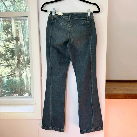NWT Free People We The Free Love Stone Bootcut Flare Jeans Denim Blue 26 - Picture 13 of 16